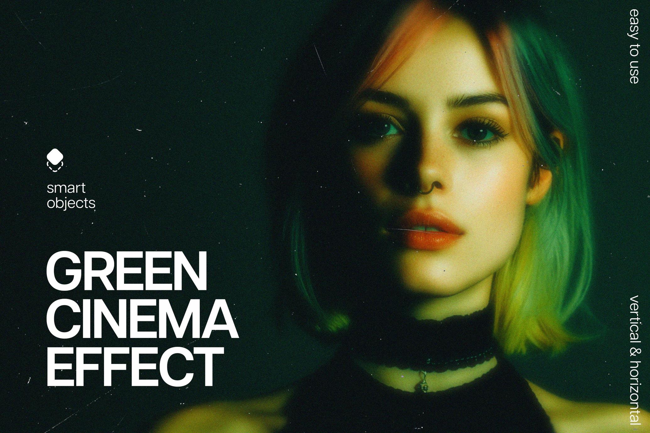 Green Movie Photo Effect
