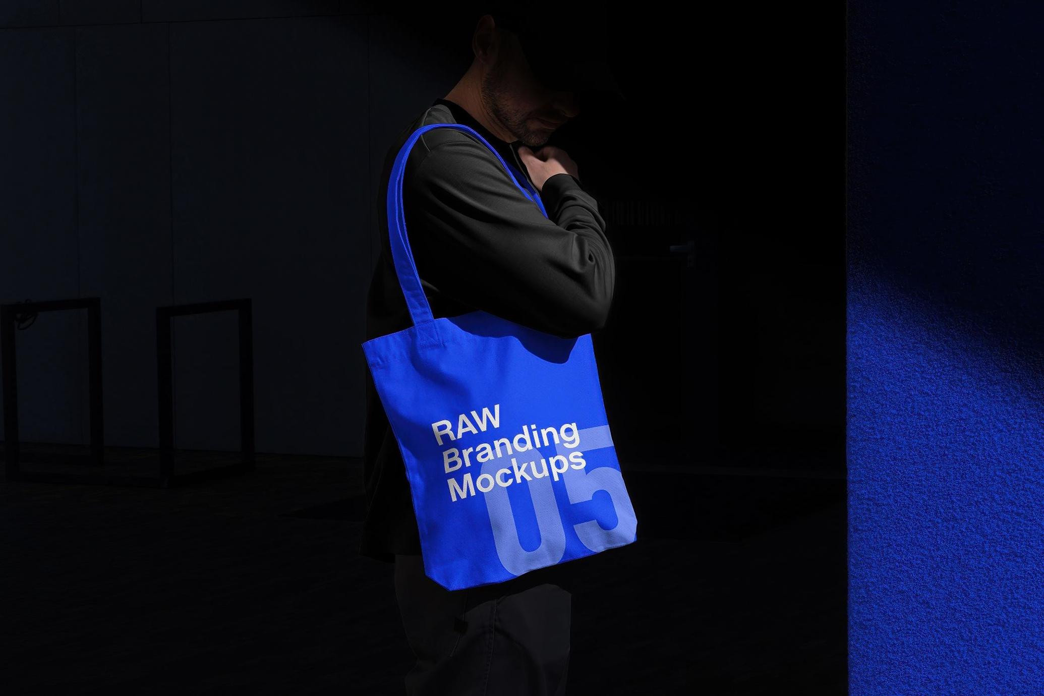 RAW Tote Bag Mockup