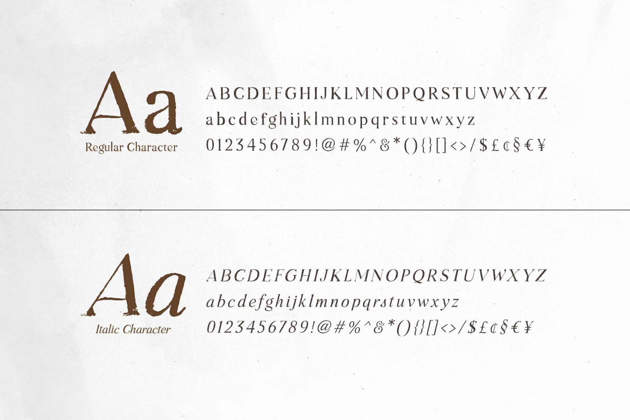 Natural Comforts — Rough Serif