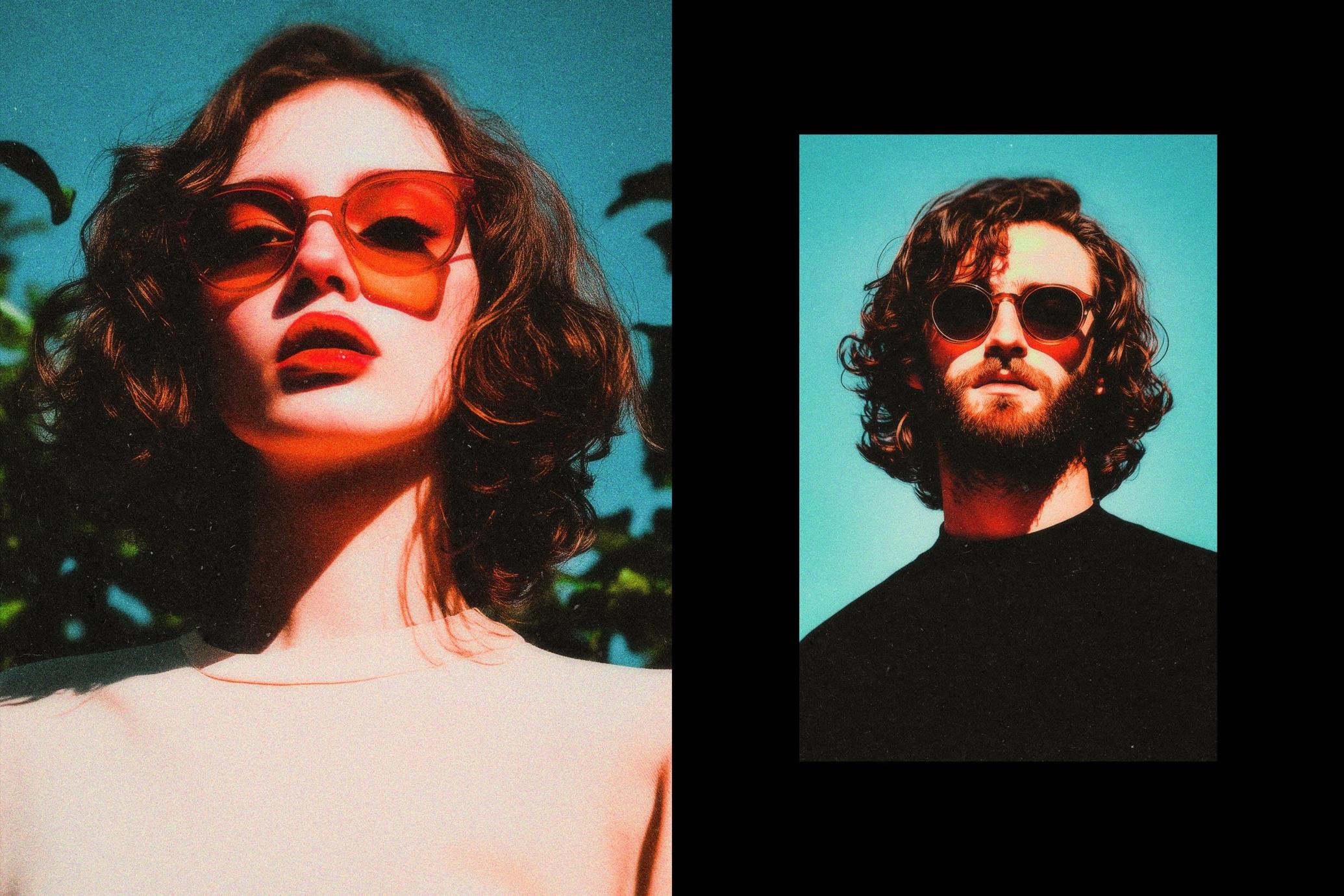 Vintage Indie Film Photo Effect