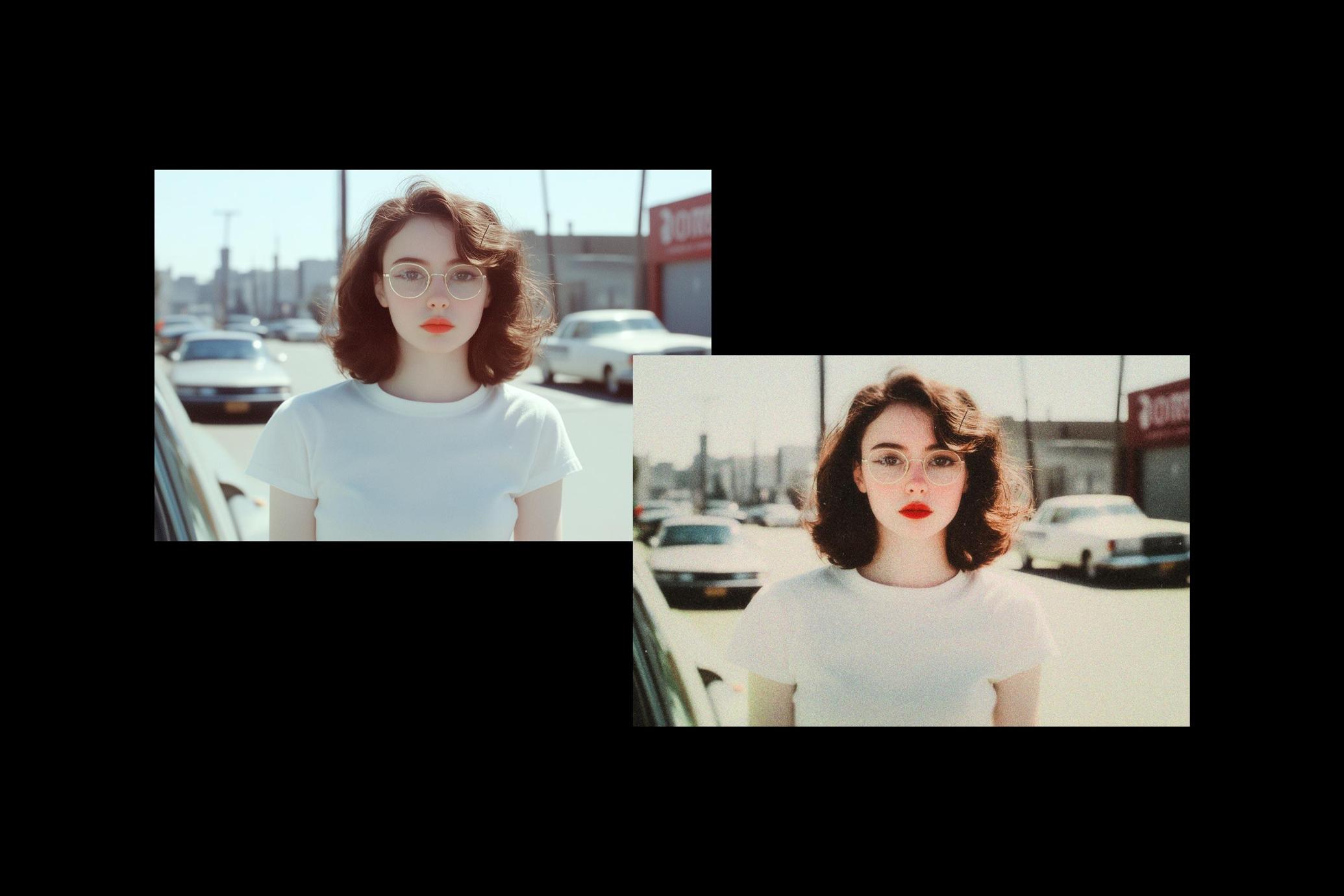Vintage Indie Film Photo Effect