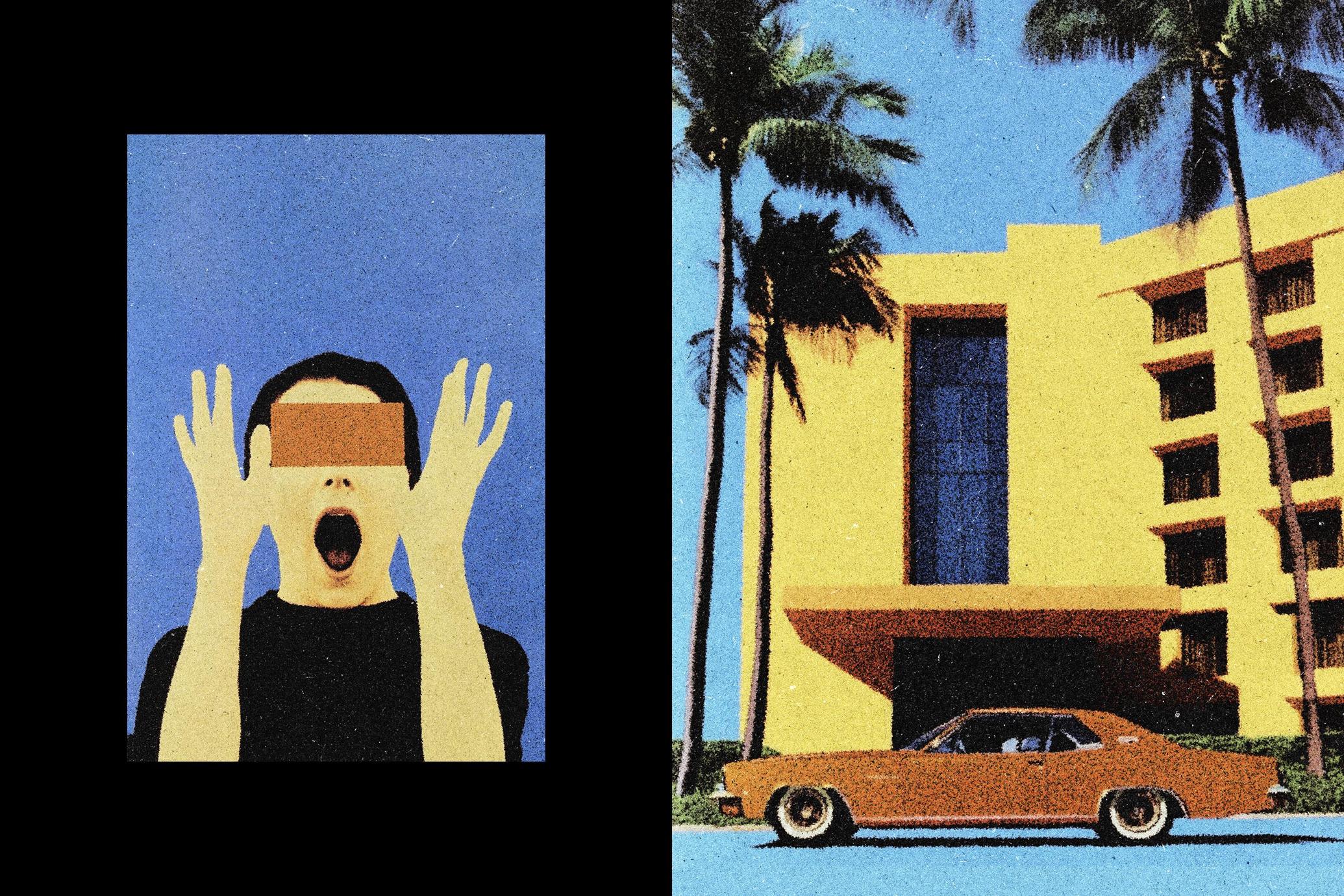 Grain Print Effect