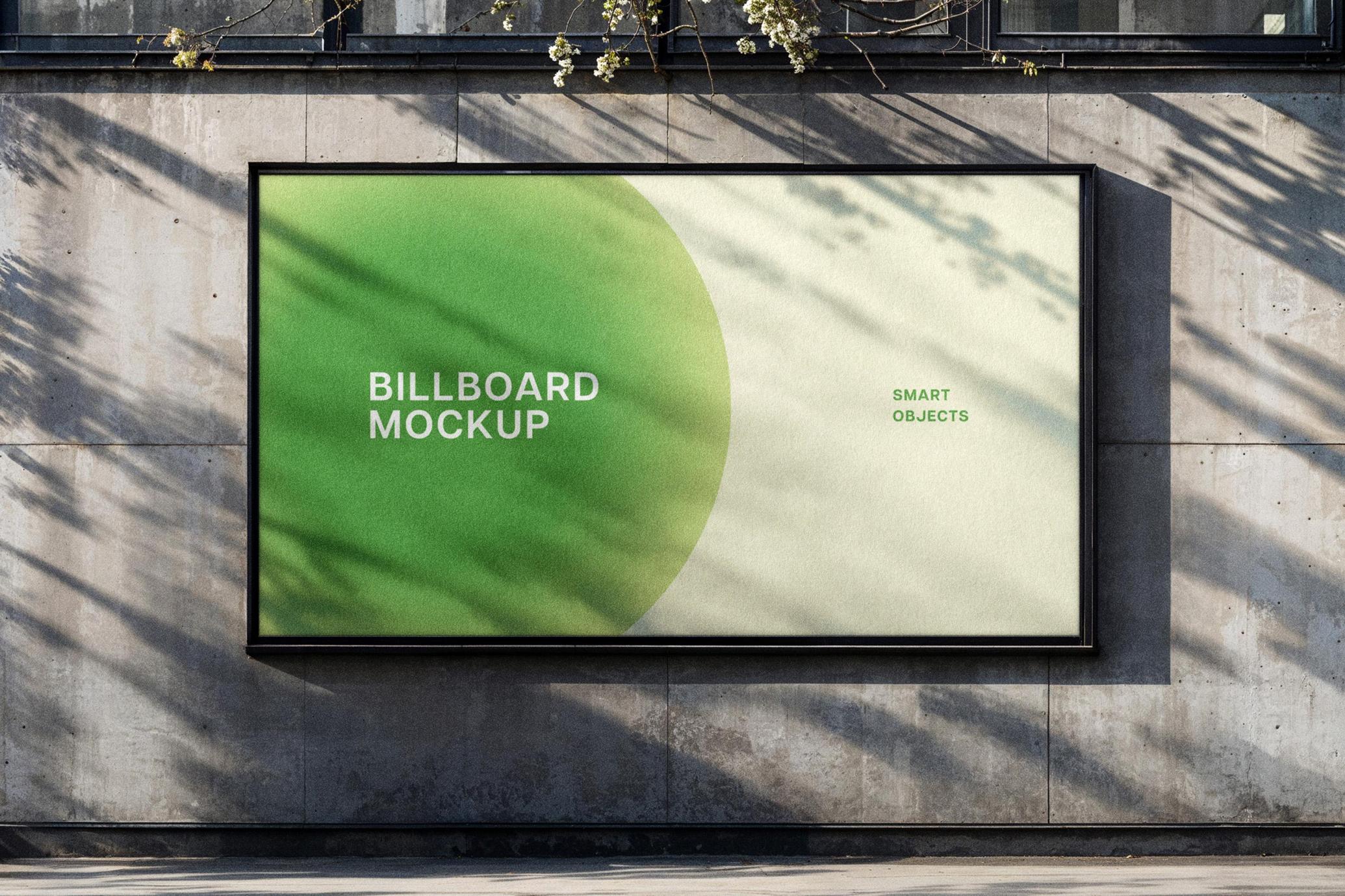 City Billboard Mockup