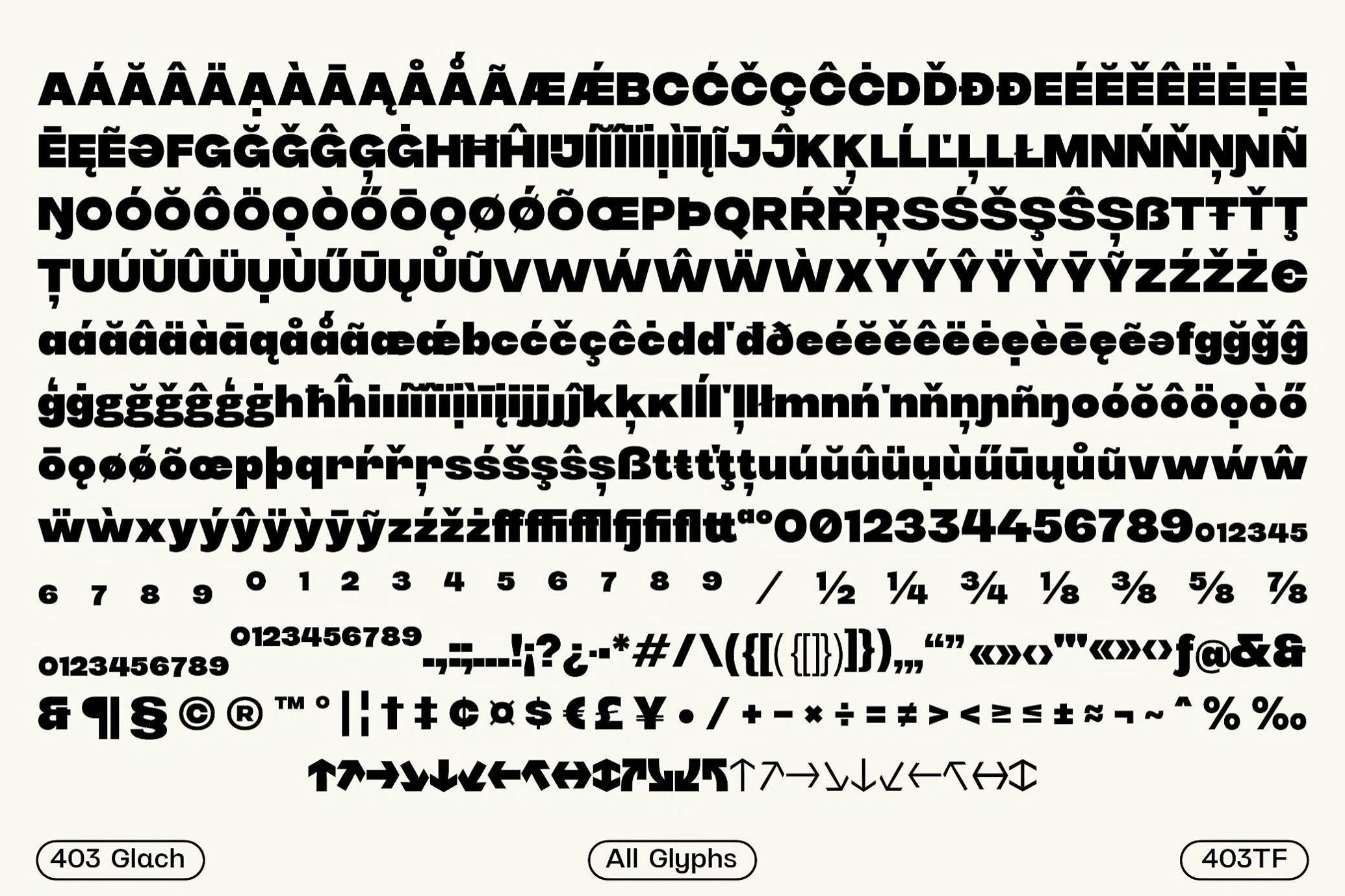 403 Glach Sans