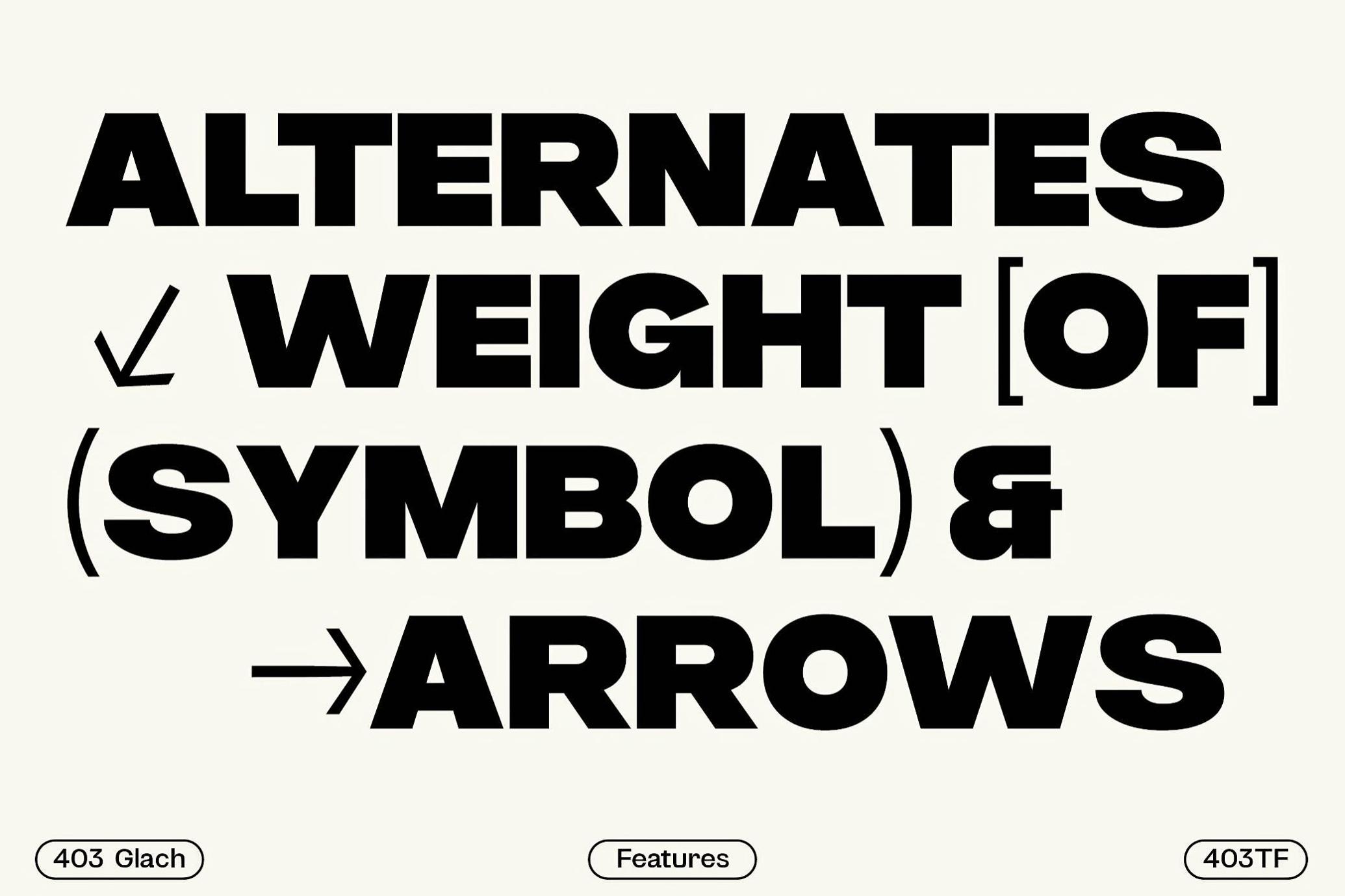 403 Glach Sans