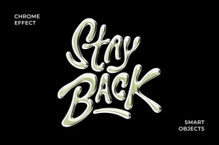 Vivid Chrome Text & Logo Effect