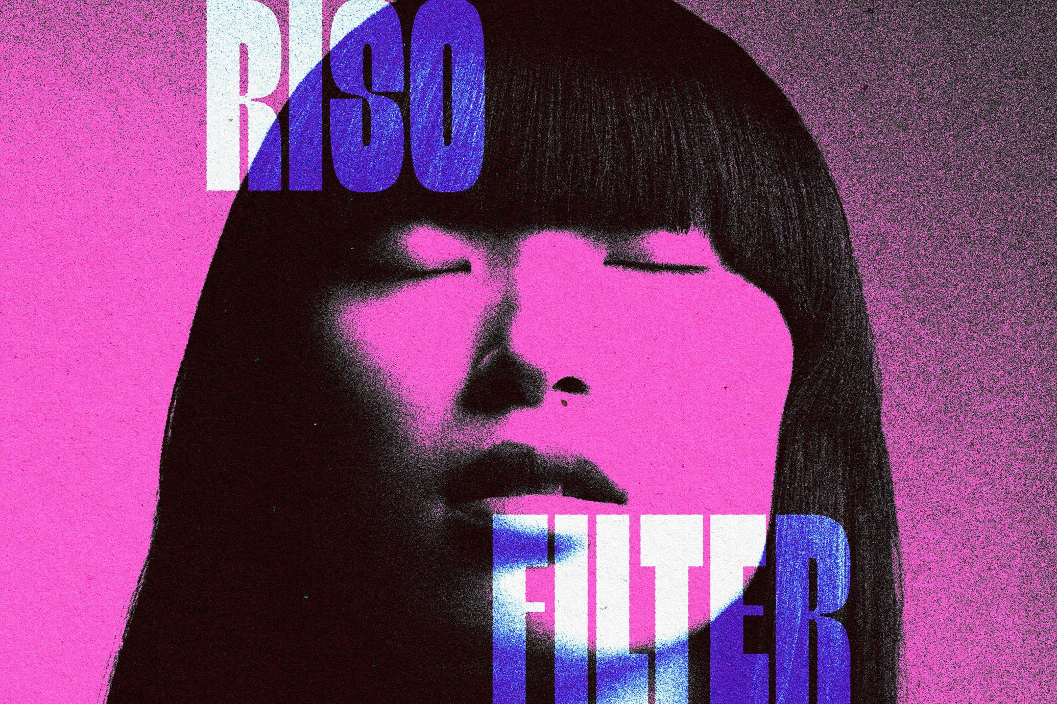 Pink Overprint Effect