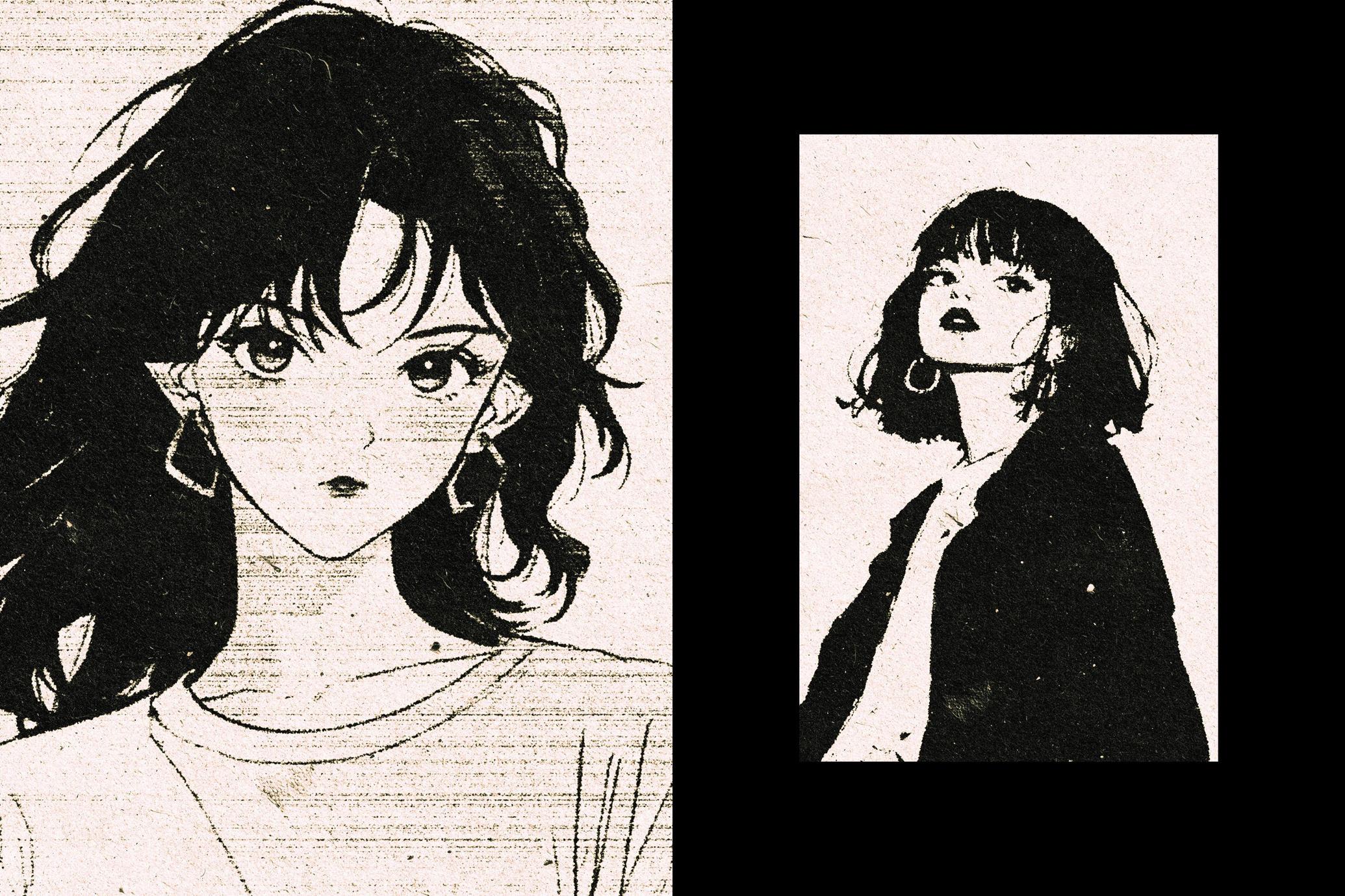 Copy Print Paper Effect