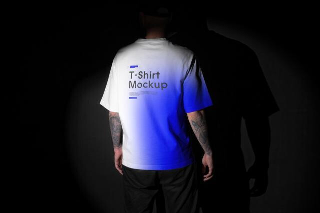 SGNL Back View T-Shirt Mockup