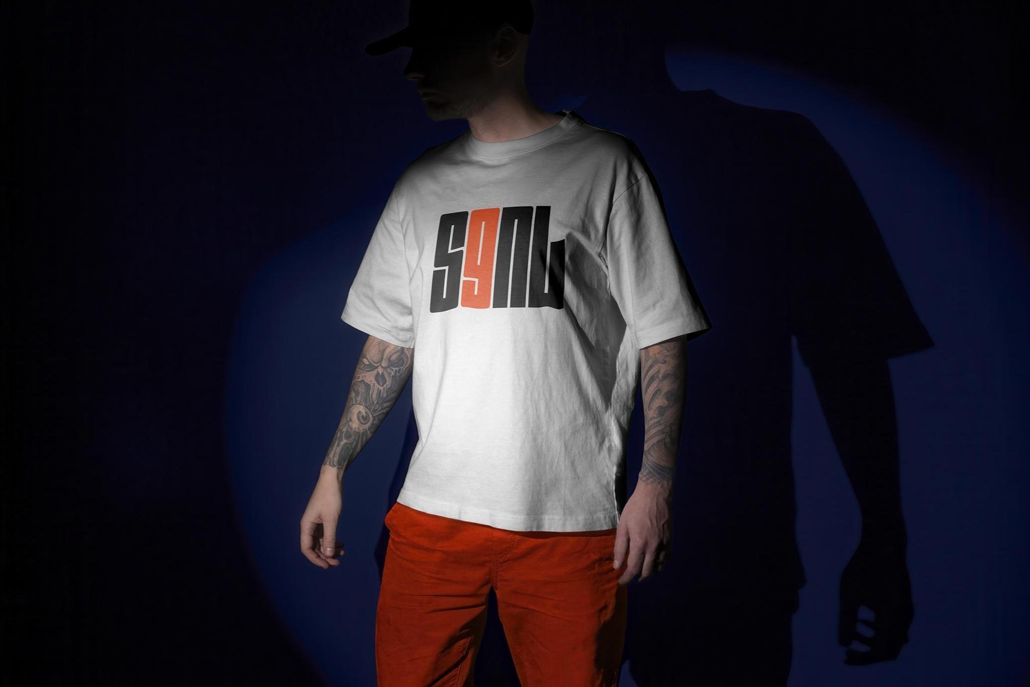 SGNL Front View T-Shirt Mockup