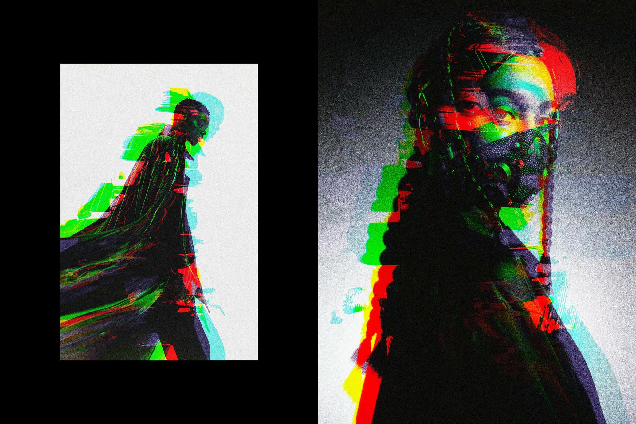 Glitch Photo Effect