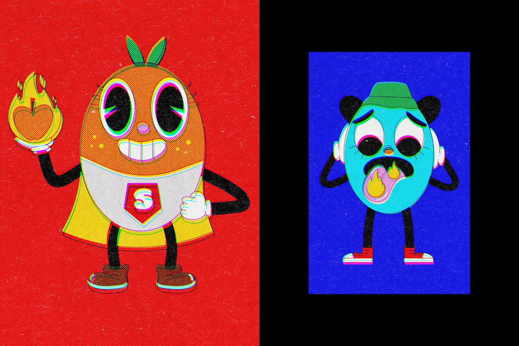 Anaglyph Printer Effect