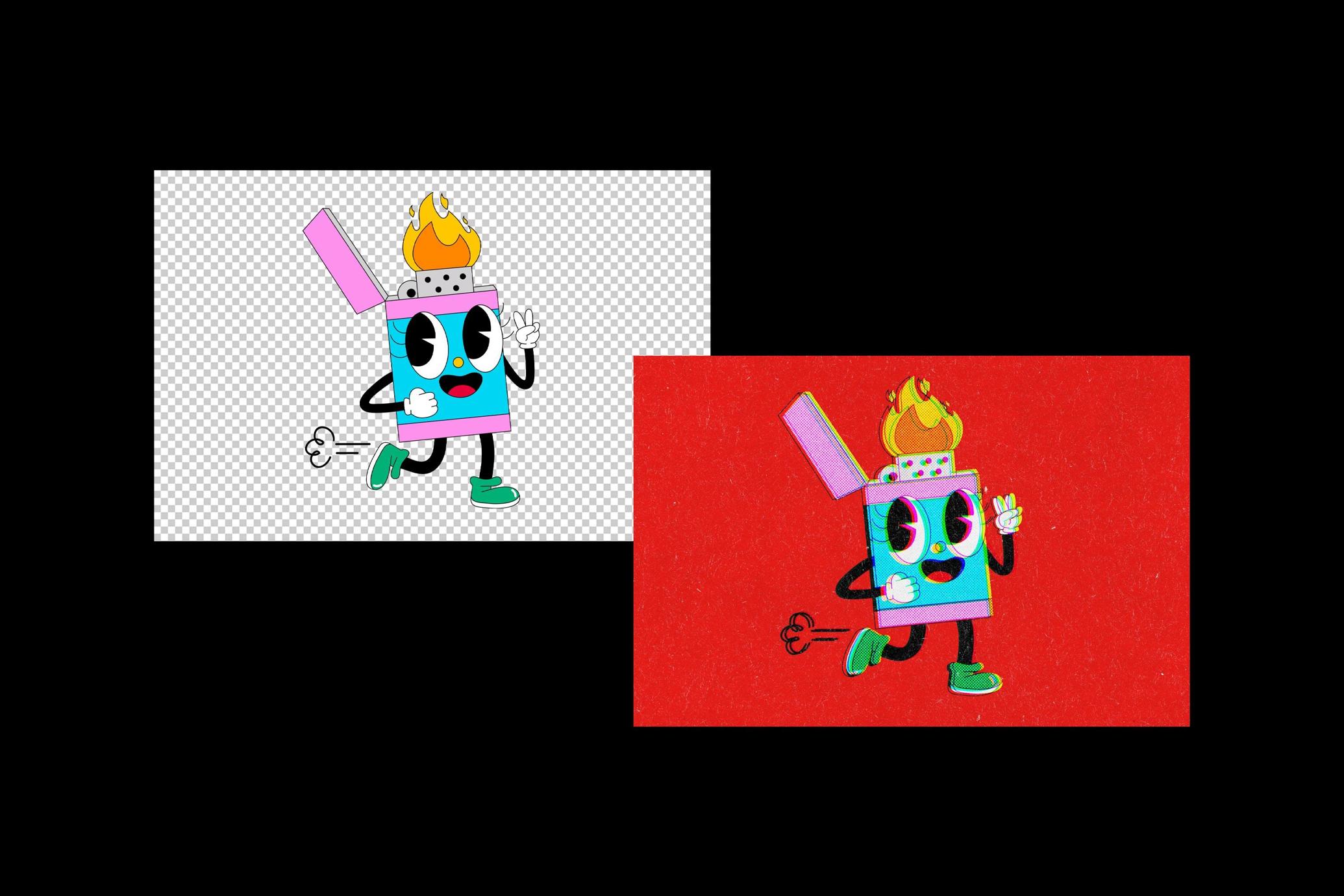 Anaglyph Printer Effect