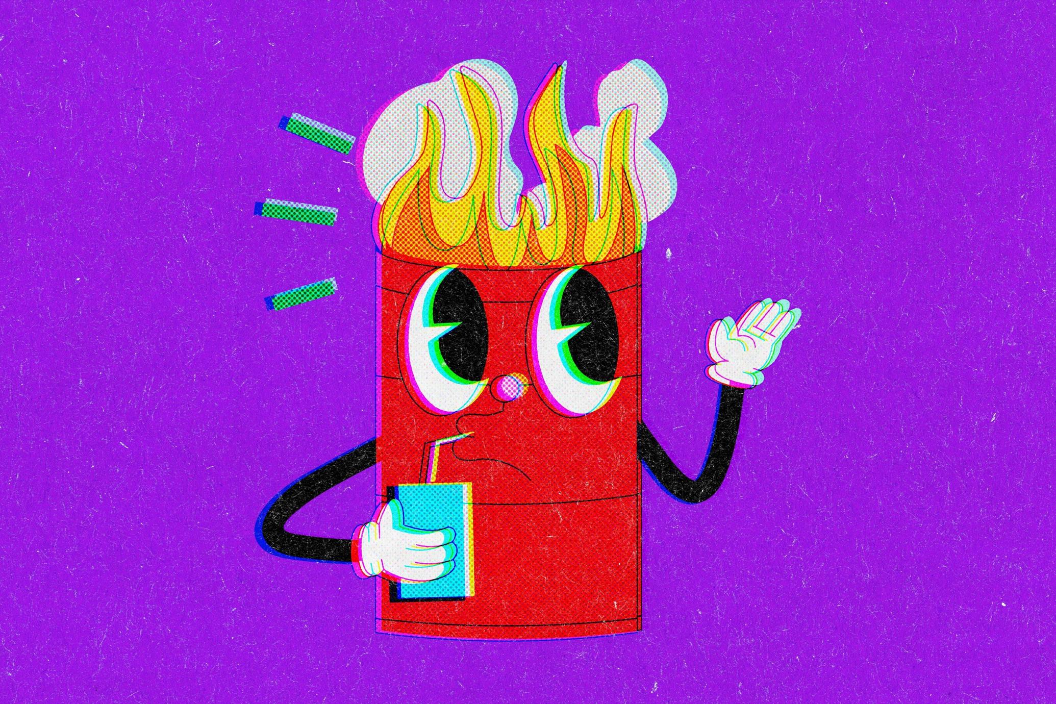 Anaglyph Printer Effect