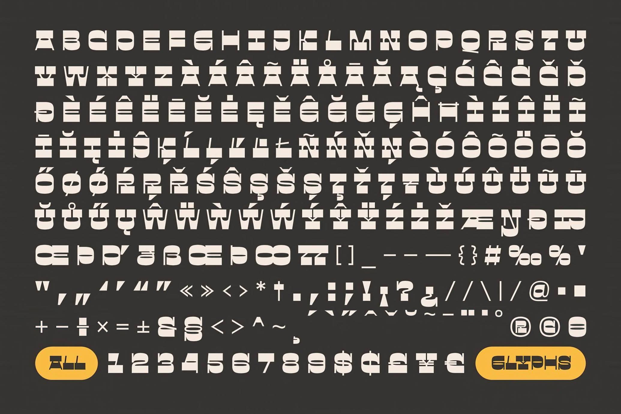 Gunarti Wide Western Font
