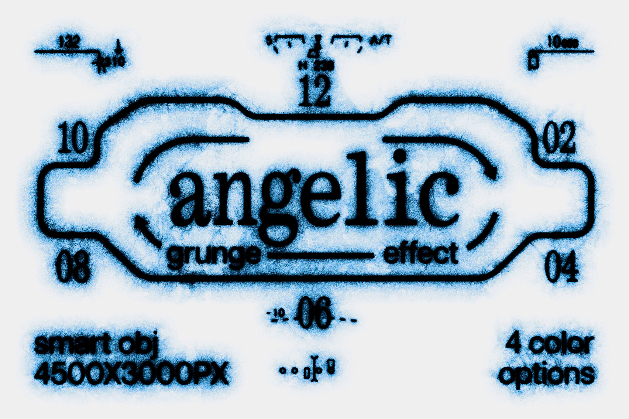 Angelic Grunge Text & Logo Effect