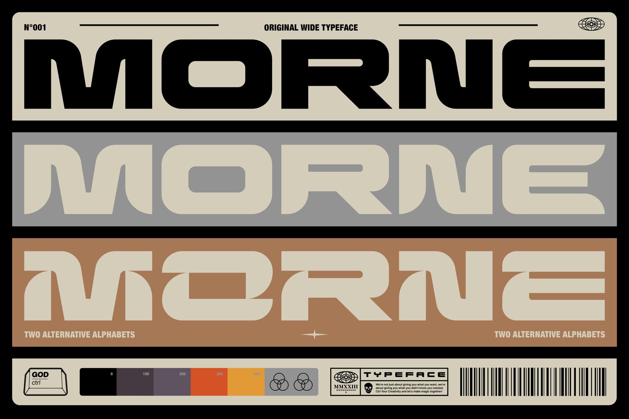 Morne Display Typeface