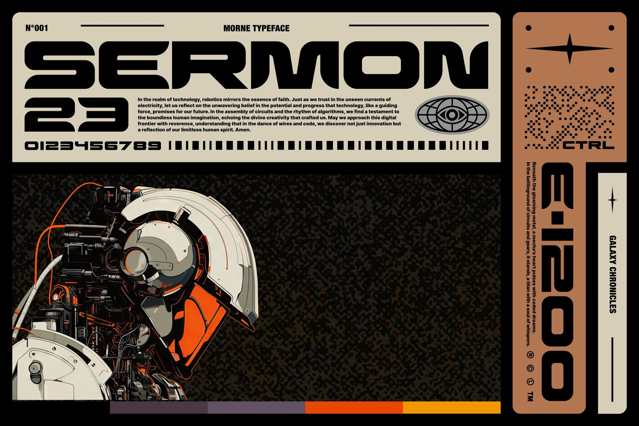 Morne Display Typeface