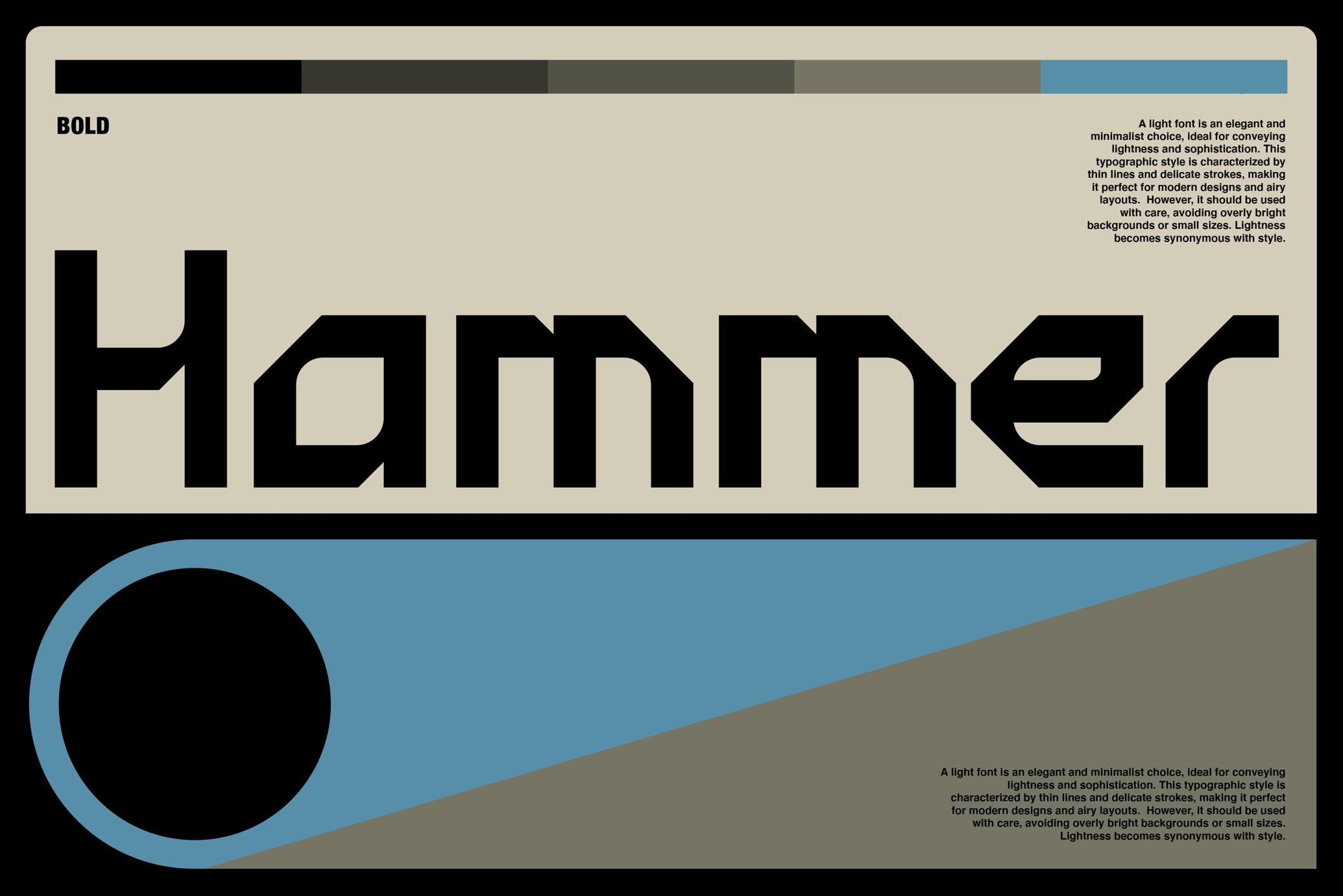 Satura Display Typeface Family