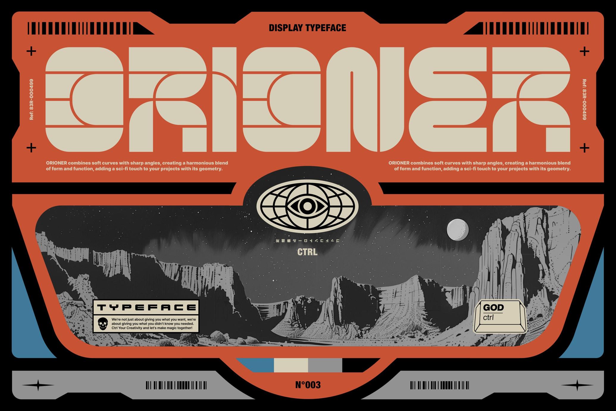 Orioner Display Typeface