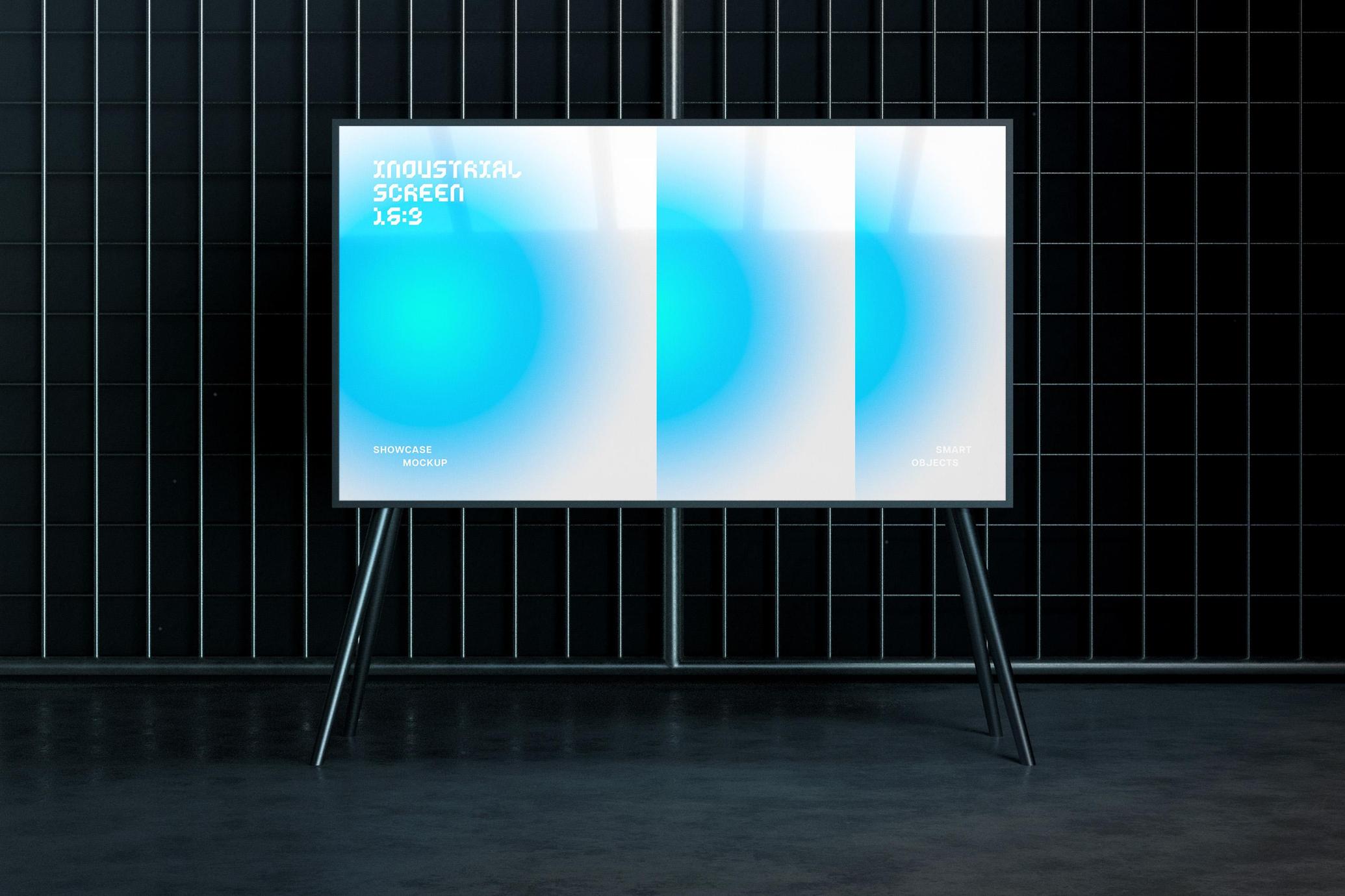 Industrial Screen Mockups