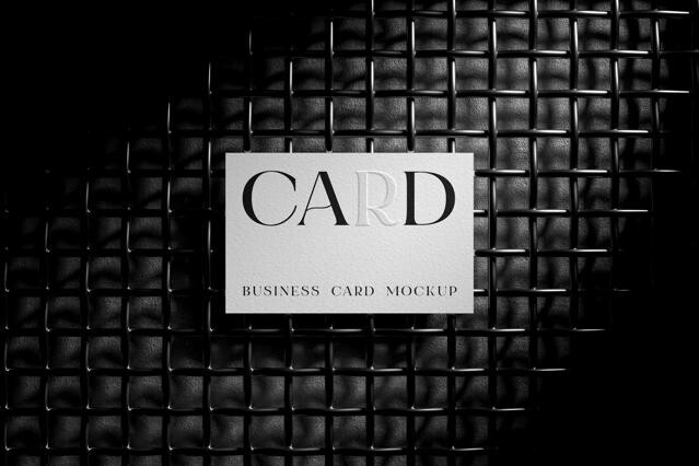 Urban Business Card Mockup