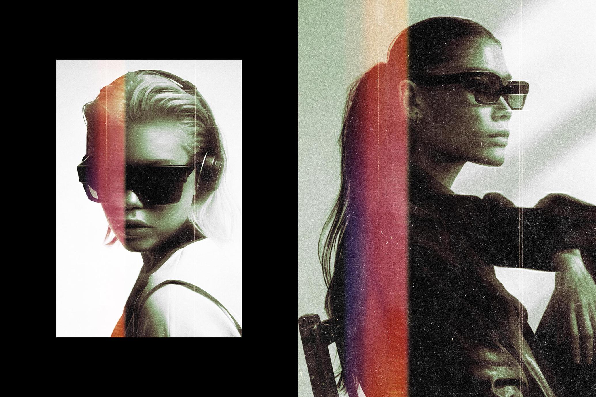 Retro Flare Photo Effect