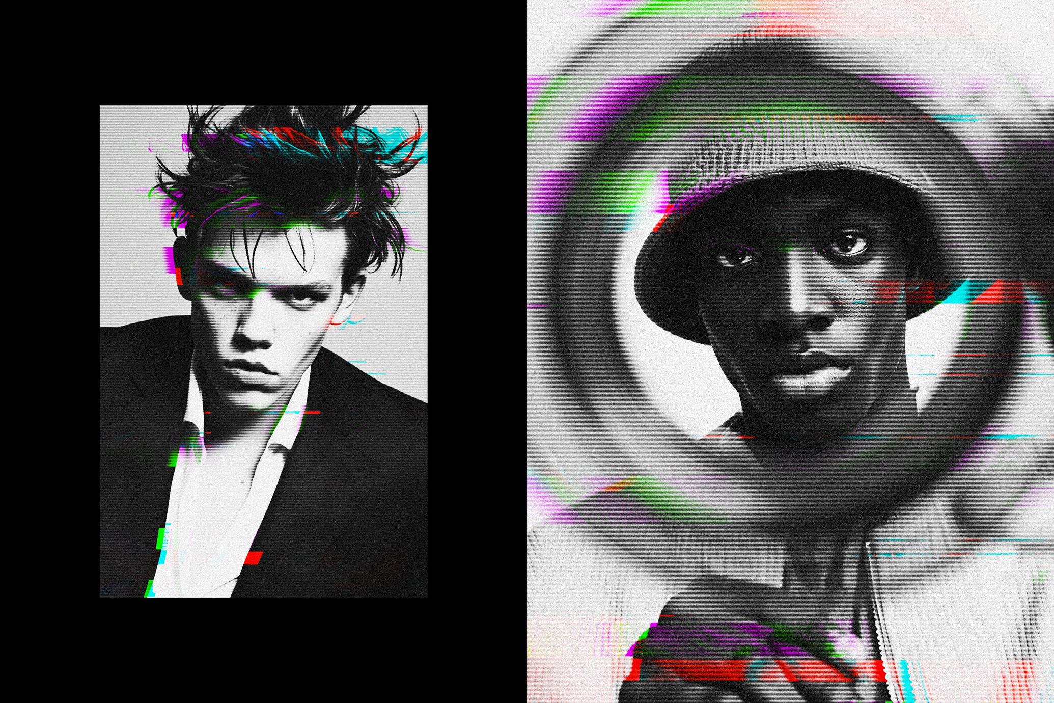 Glitch Photo Effect