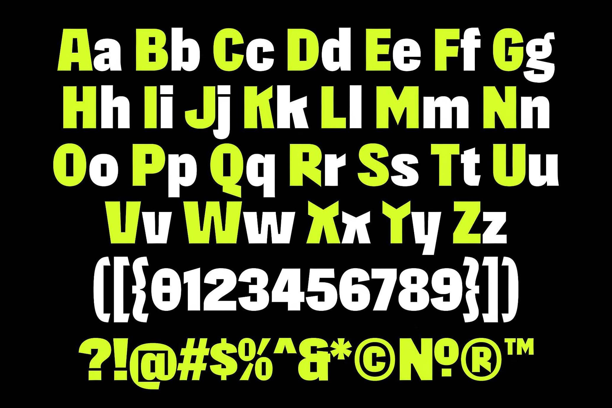 403 Absently Display Font