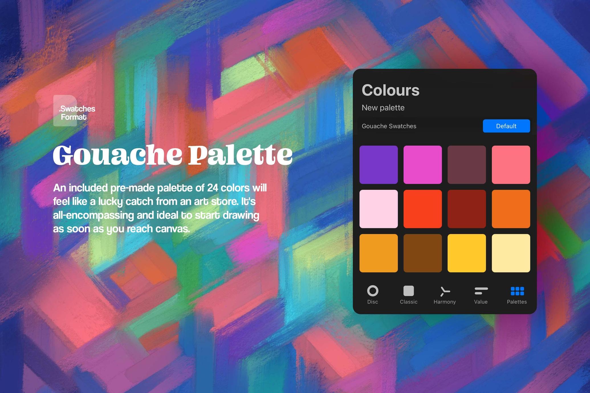 Gouache Zen Procreate Brushes