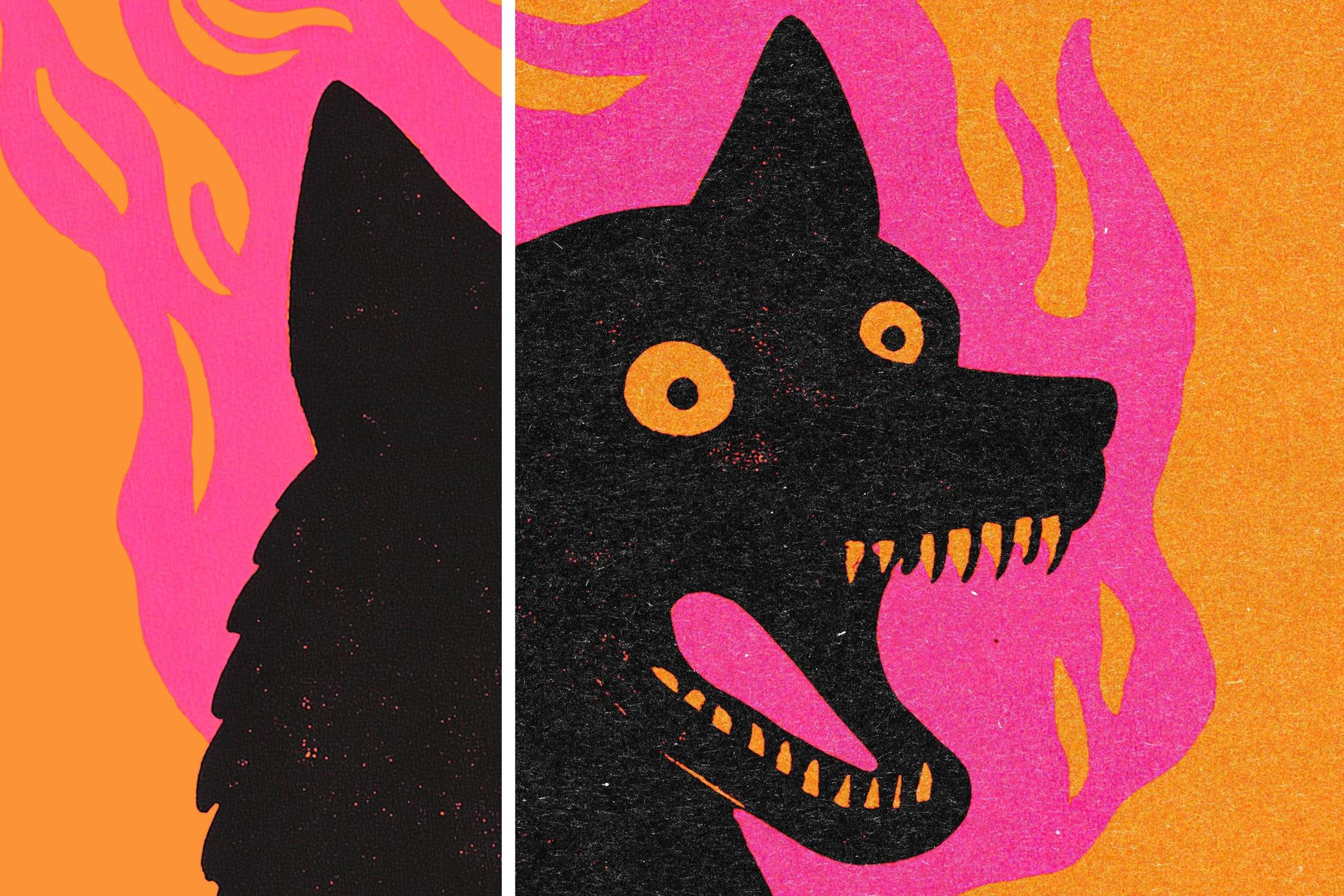 Retro Kraft Print Effect