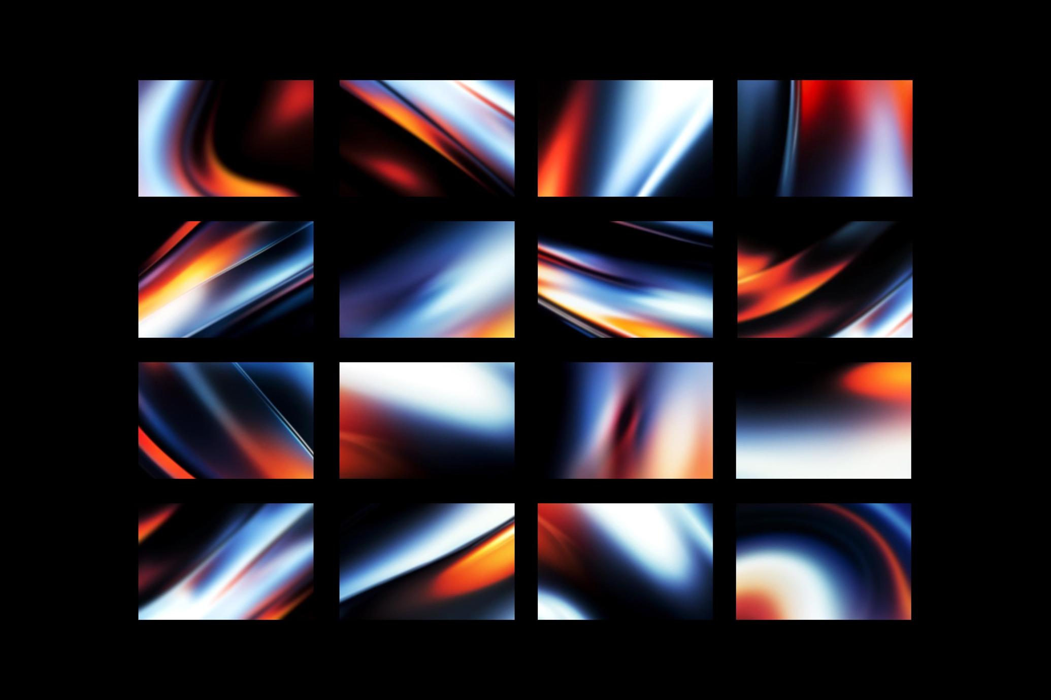Chrome Gradient Textures