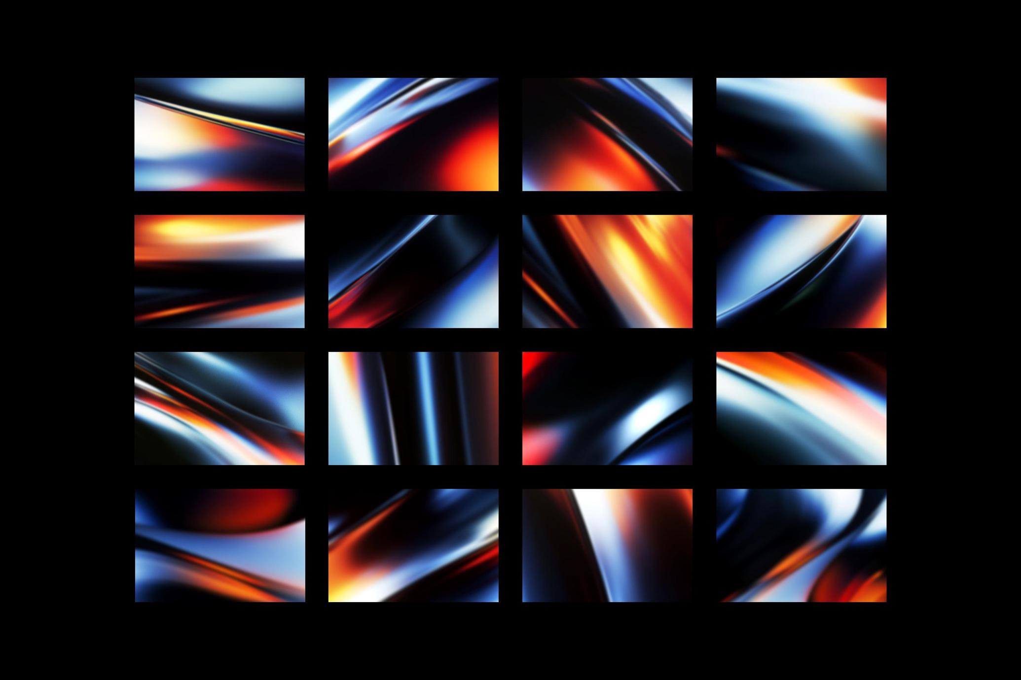 Chrome Gradient Textures