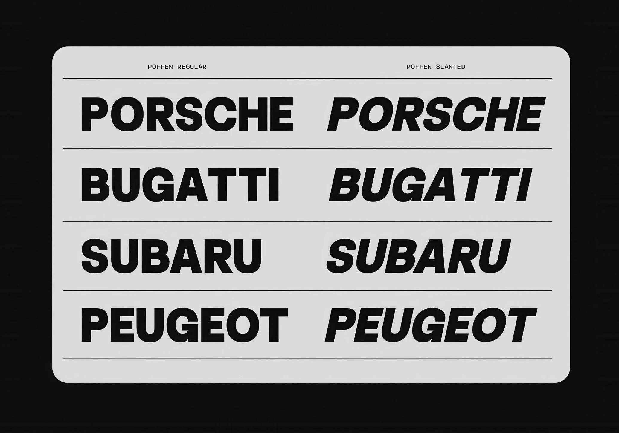 FBS Poffen Sans Serif