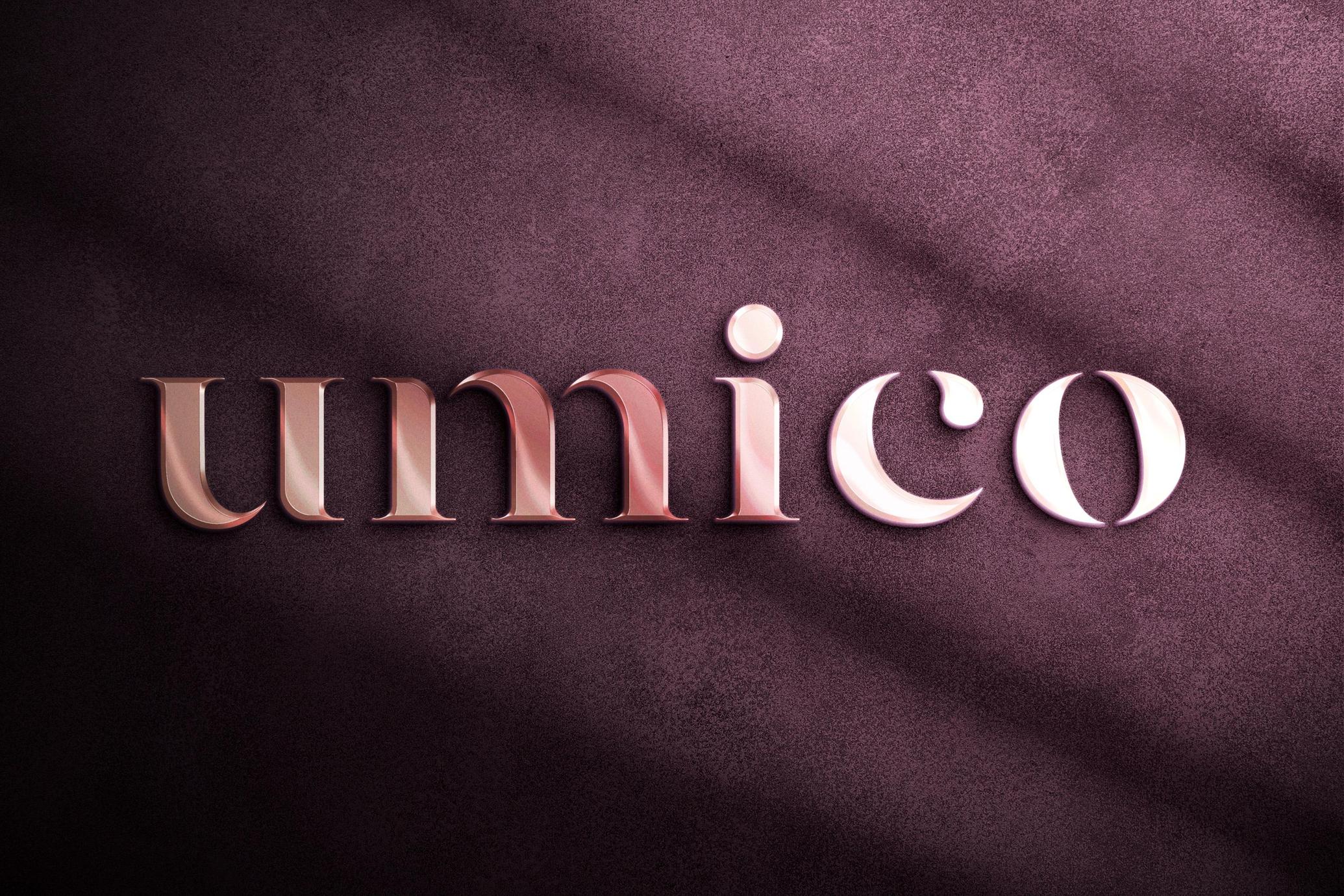 Shining Metal Logo Mockup