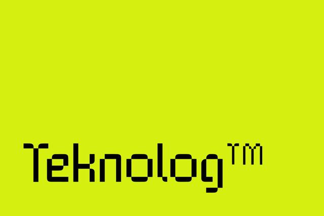 TEKNOLOG Digital Font