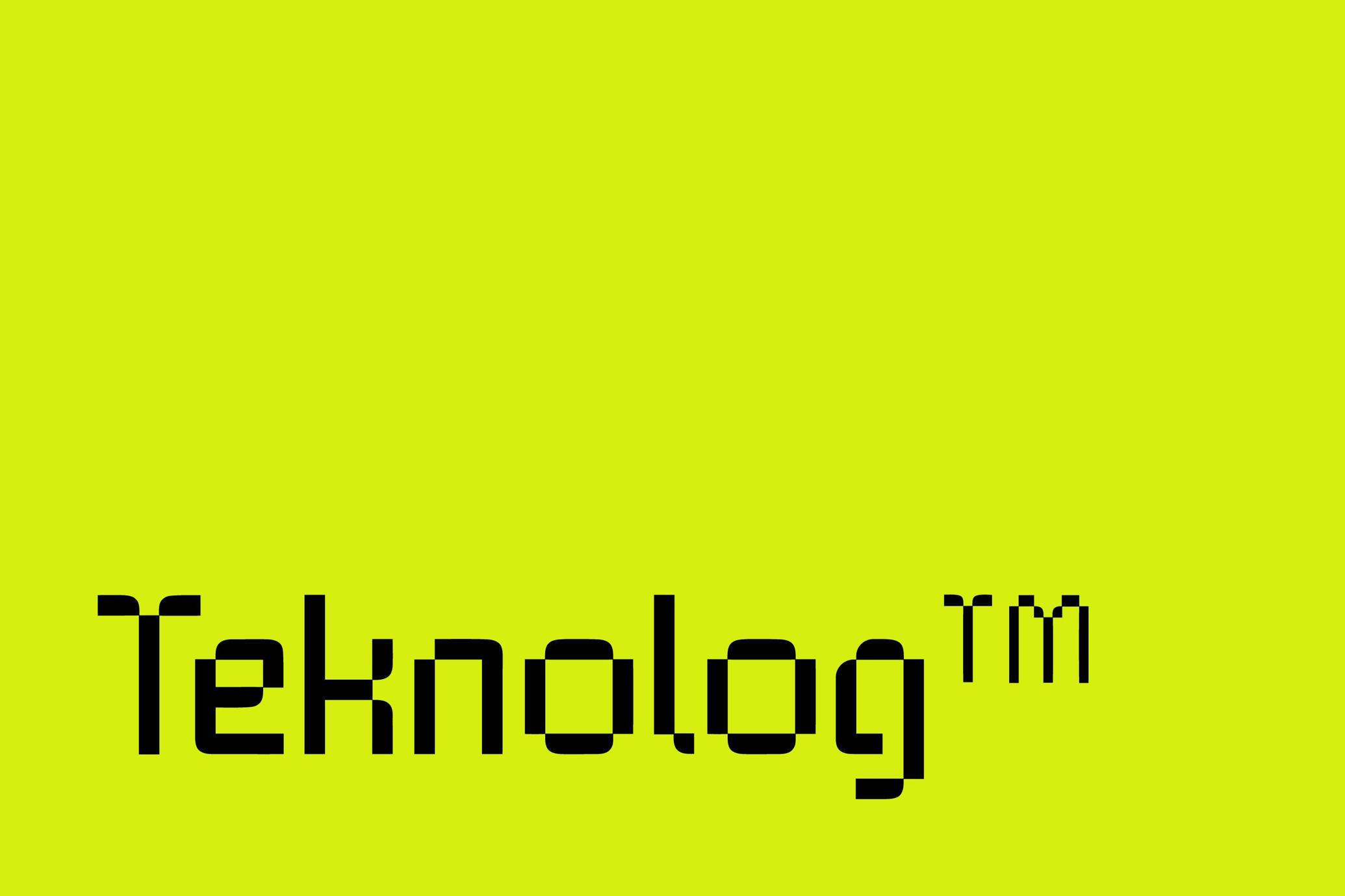 TEKNOLOG Digital Font