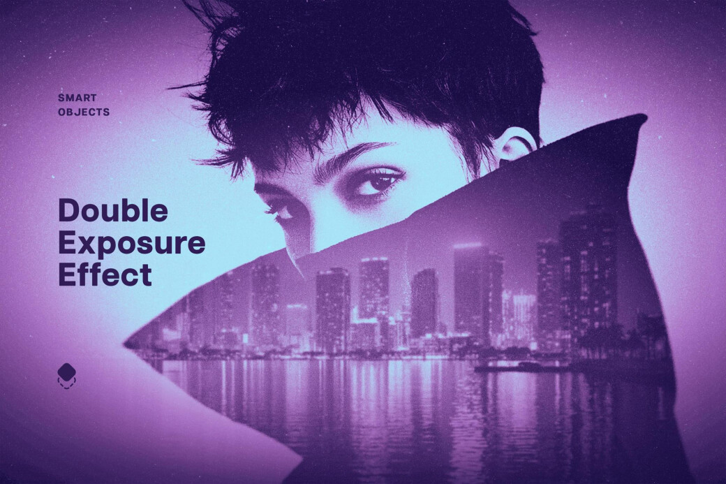 Duotone Double Exposure Effect