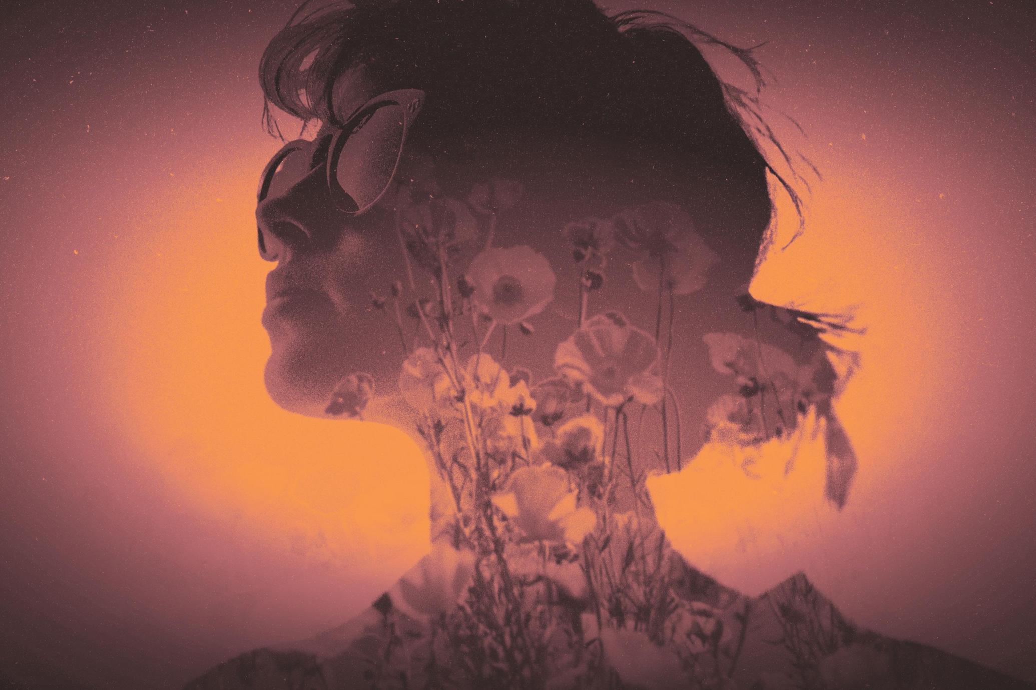Duotone Double Exposure Effect