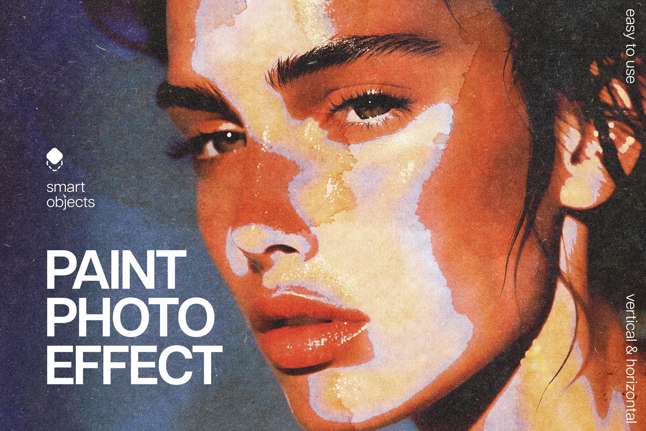 Watercolor Paint Photo Effect