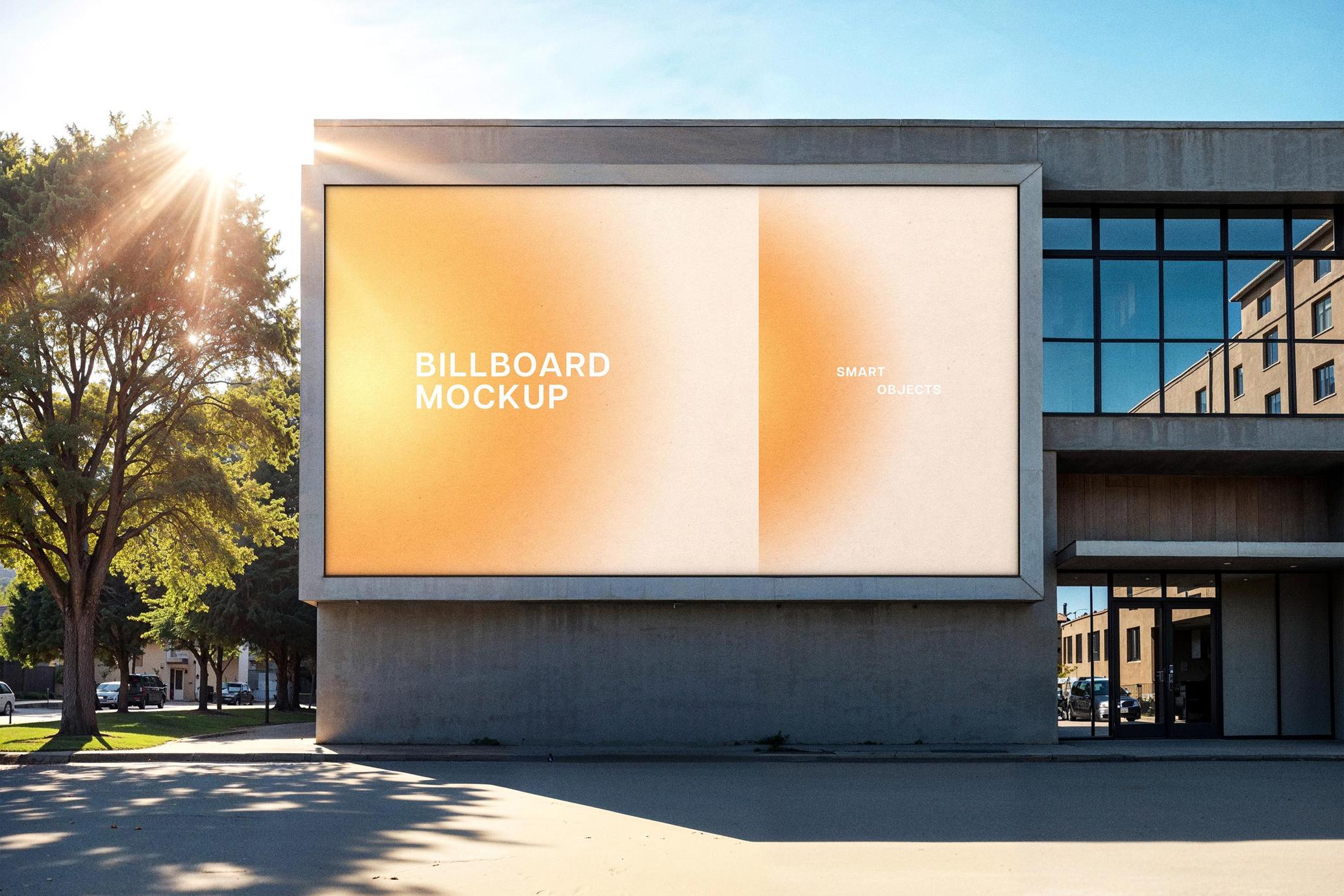 Sunny Billboard Mockup