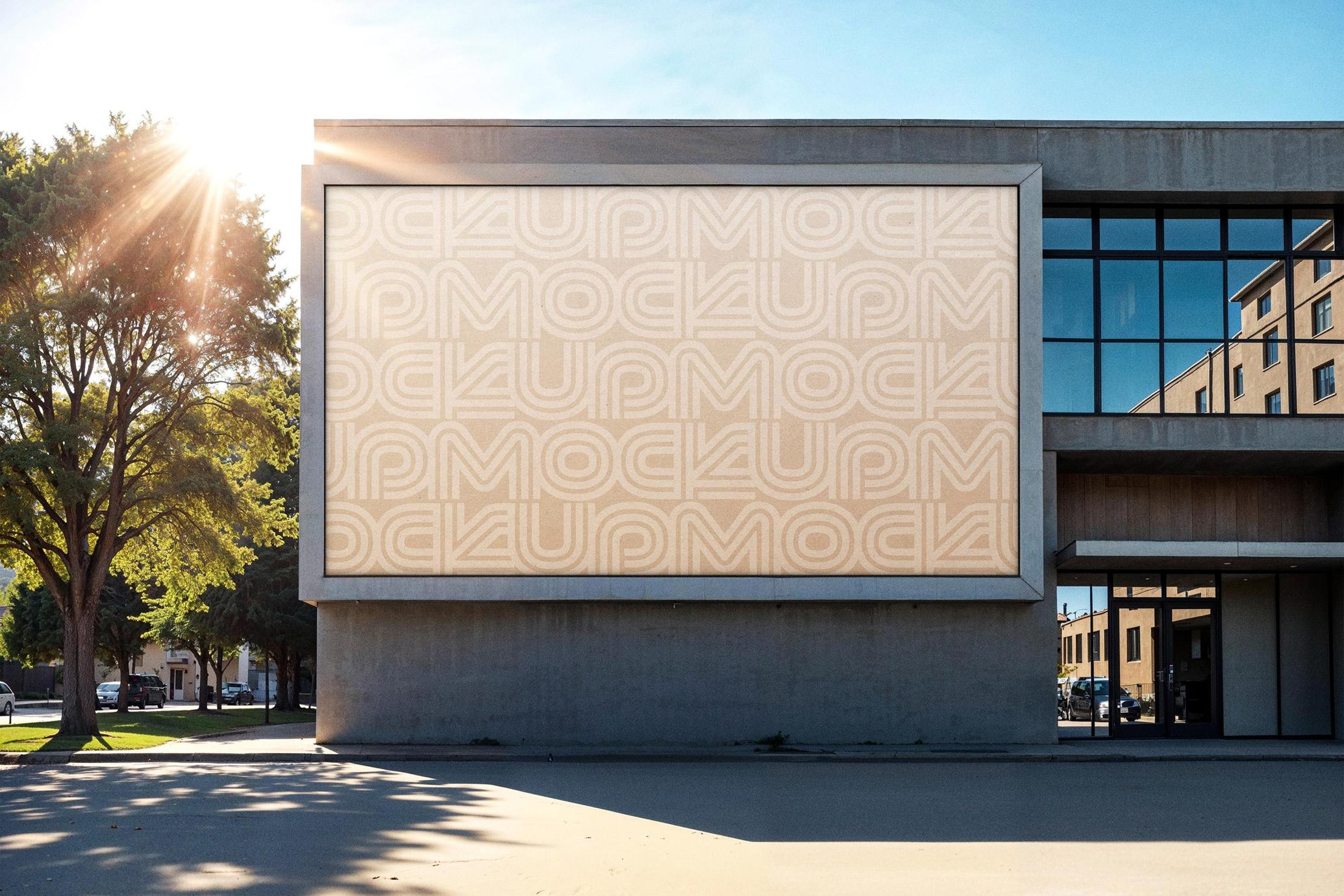 Sunny Billboard Mockup