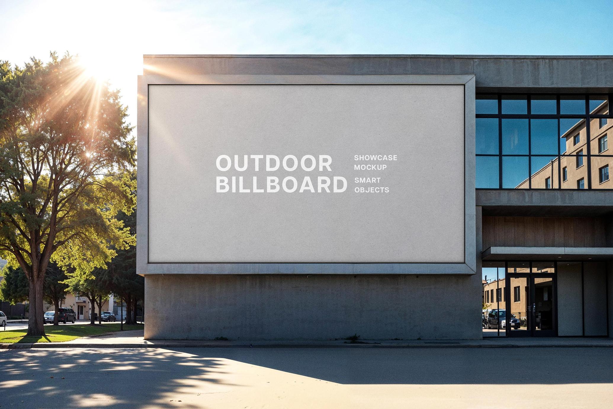 Sunny Billboard Mockup