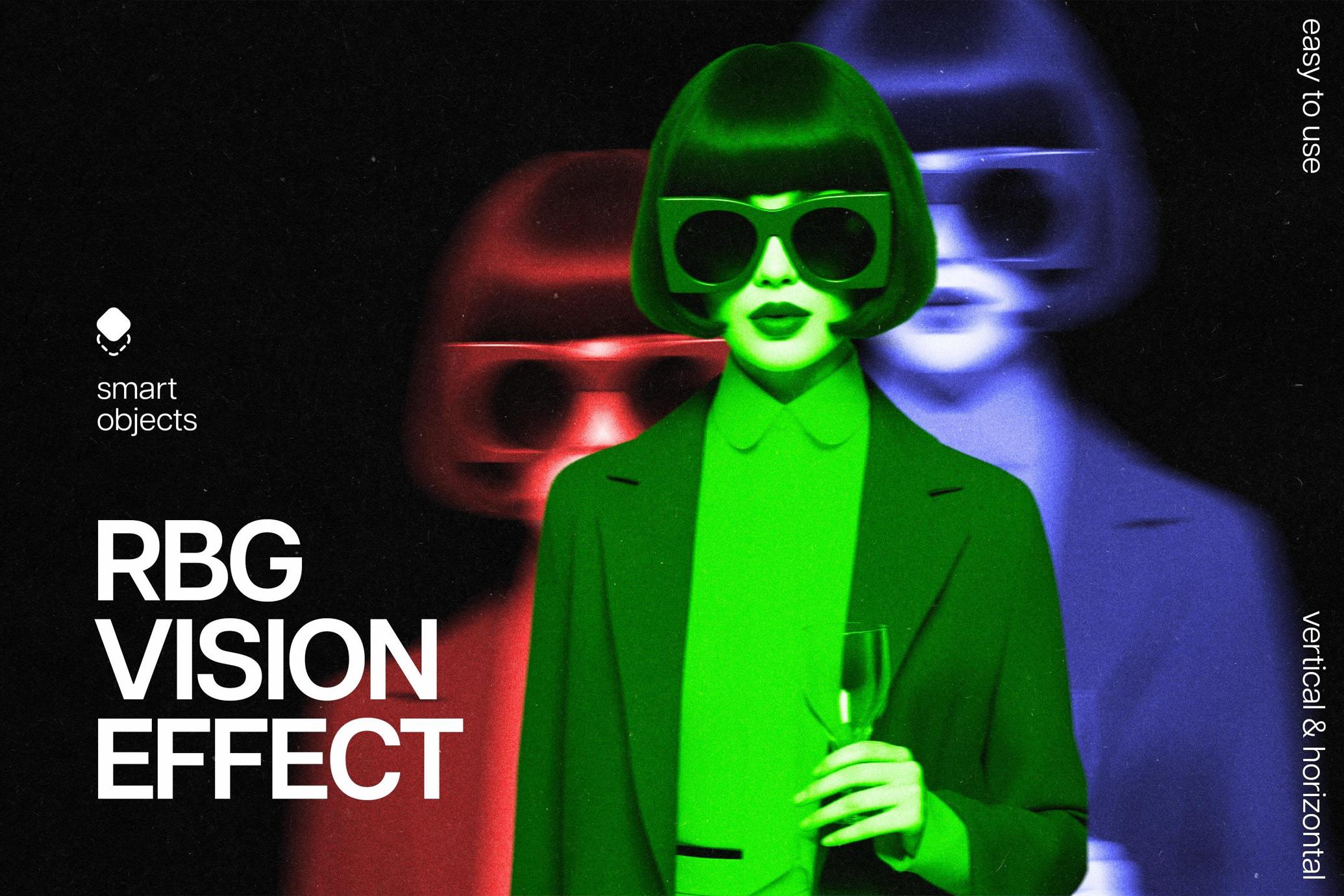 RGB Vision Photo Effect