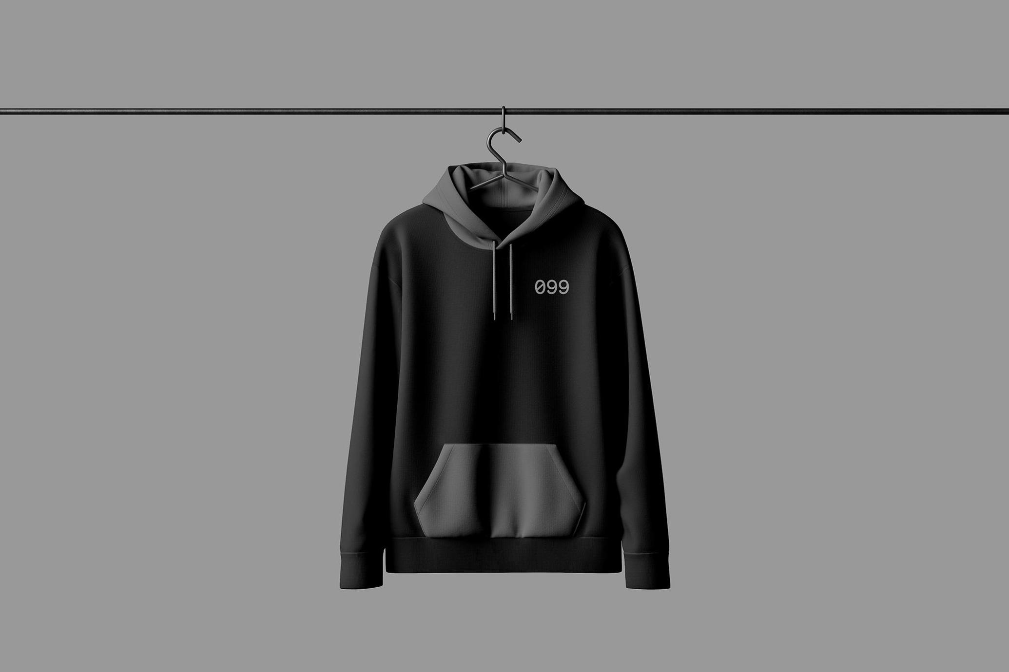 Hoodie Front Mockup