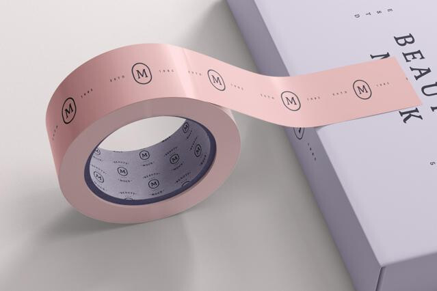Packaging Tape Mockup