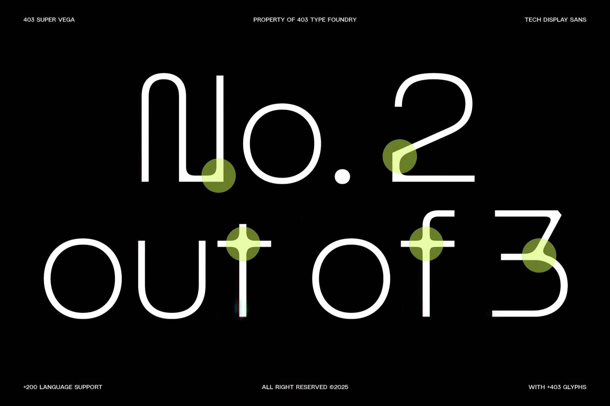 403 Super Vega Sans Serif