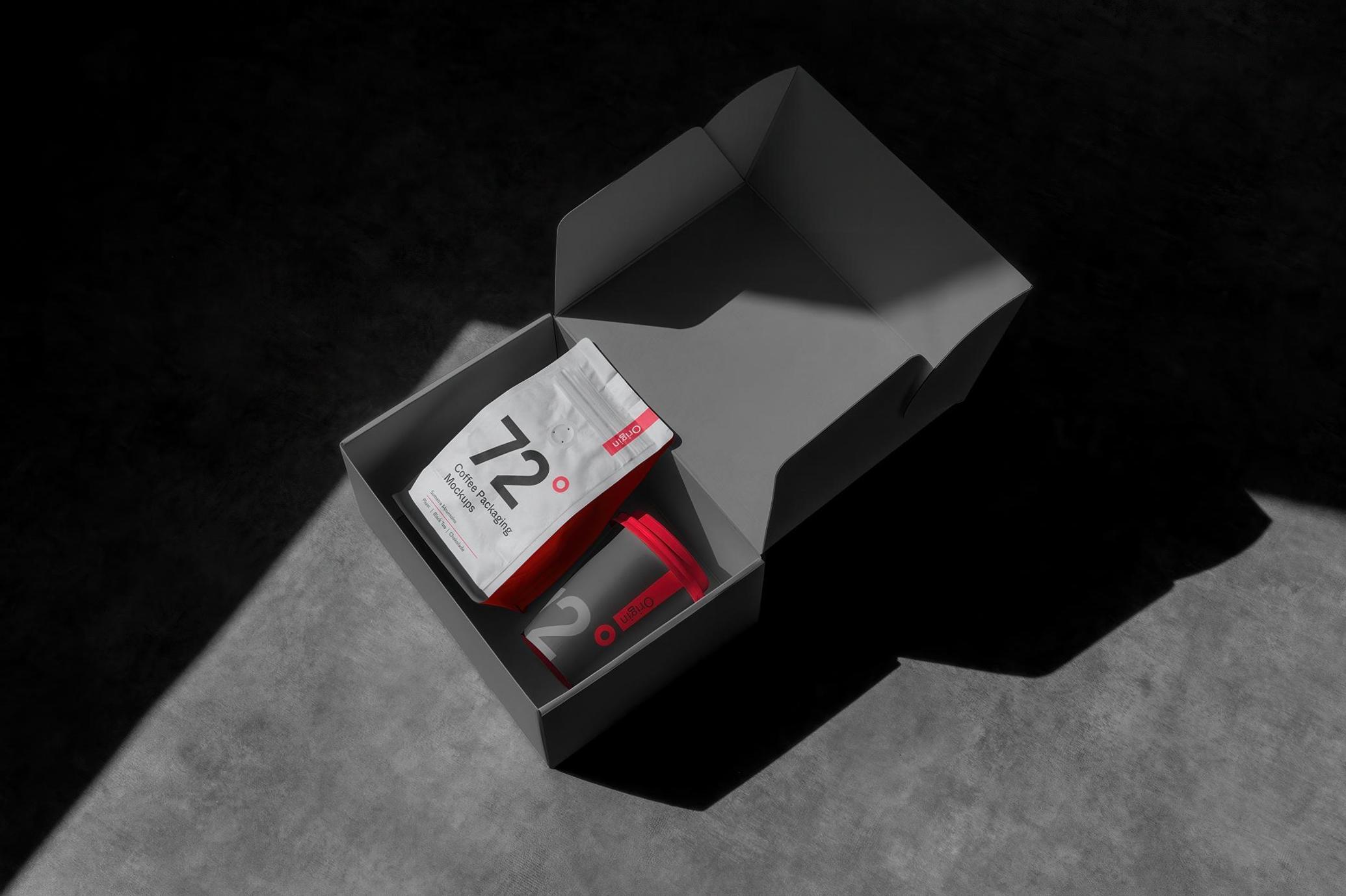 Coffee Packaging Mockup