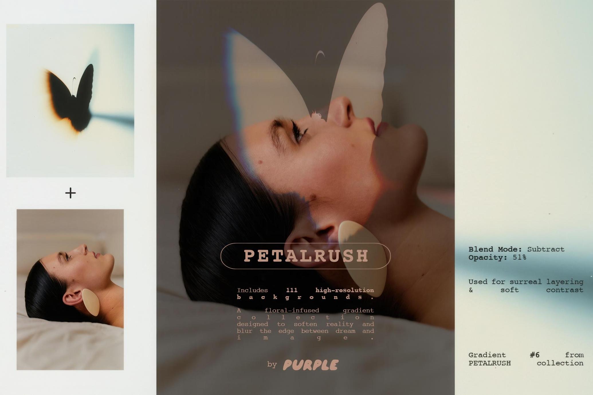 PETALRUSH: Floral Backgrounds
