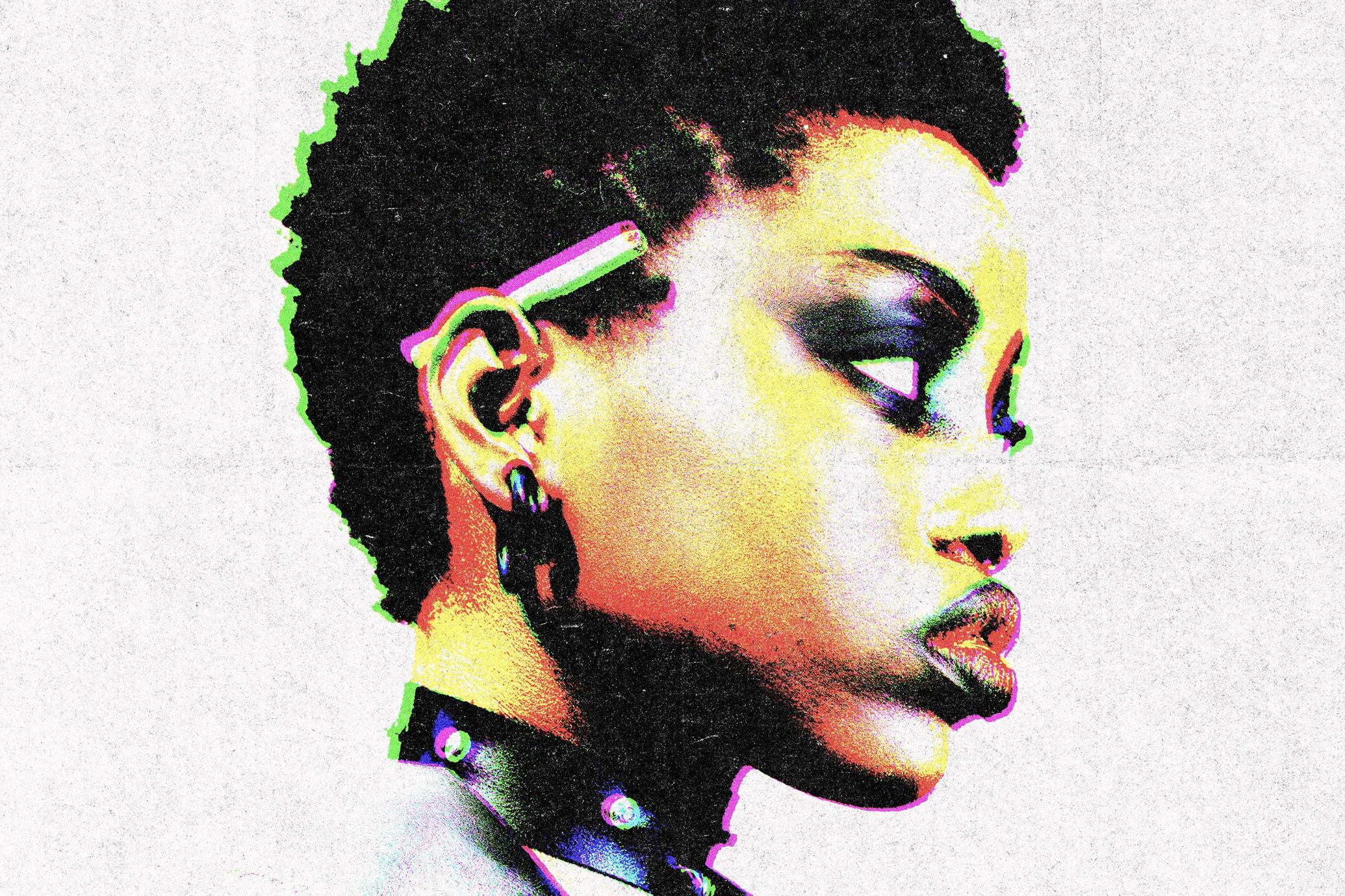 Glitch Print Photo Effect